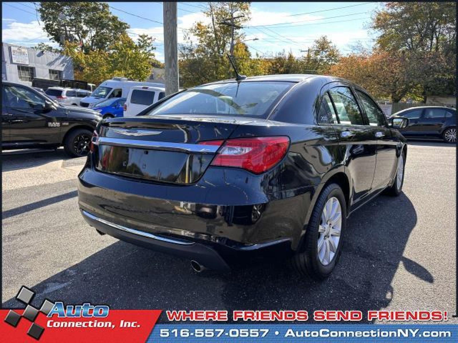 2013 Black /Black/Light Frost Beige Chrysler 200 4dr Sdn Limited (1C3CCBCG9DN) with an 6 3.6L engine, Automatic transmission, located at 2860 Sunrise Hwy, Bellmore, NY, 11710, (516) 557-0557, 40.669529, -73.522118 - We are overstocked and making deals on models such as this 2013 Chrysler 200. This 200 has traveled 137305 miles, and is ready for you to drive it for many more. We're overstocked and ready to make deals with all of our customers. Get a fast and easy price quote. All internet purchases include a 12 - Photo #6