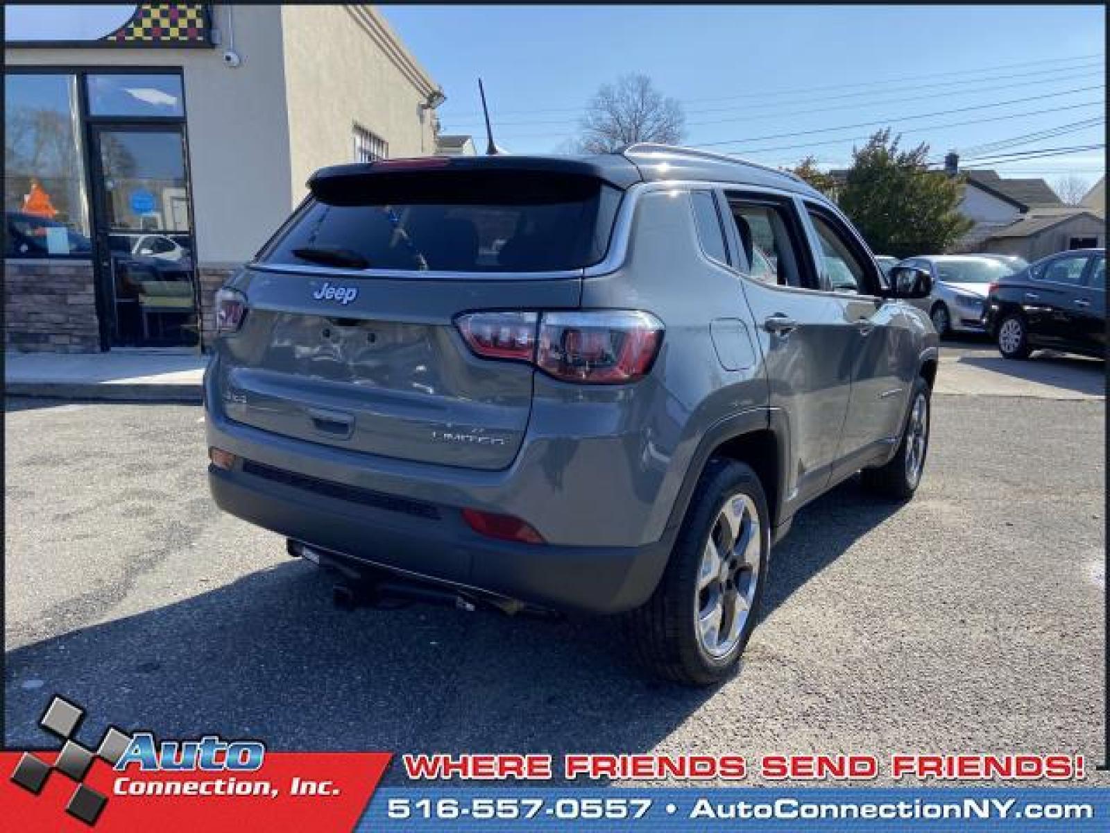 2019 Sting-Gray Clearcoat /Black Jeep Compass Limited 4x4 (3C4NJDCB1KT) , Automatic transmission, located at 2860 Sunrise Hwy, Bellmore, NY, 11710, (516) 557-0557, 40.669529, -73.522118 - Form meets function with the 2019 Jeep Compass. This Compass has been driven with care for 68206 miles. Real cars. Real prices. Real people. Start driving today. All internet purchases include a 12 mo/ 12000 mile protection plan. All internet purchase prices are displayed with a $1995 trade or cash - Photo #6