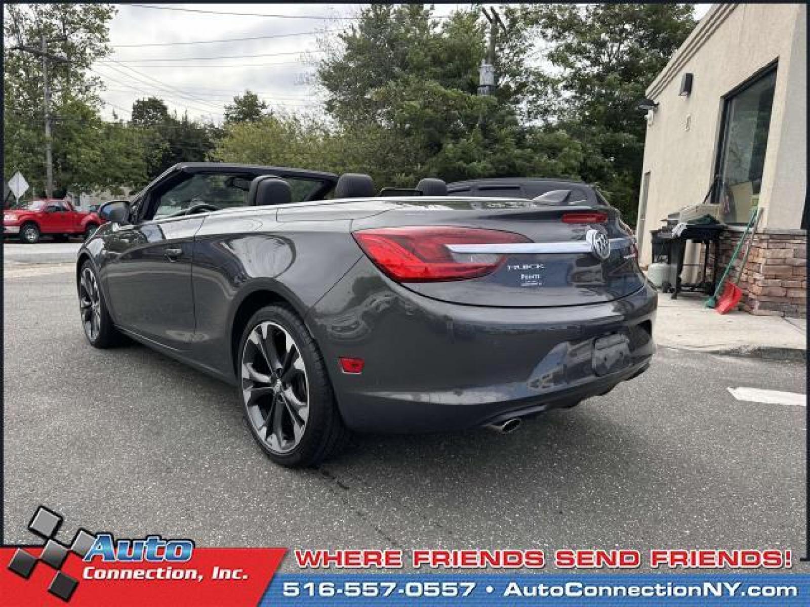 2016 Graystone Metallic /Jet Black Buick Cascada 2dr Conv Premium (W04WT3N58GG) , Automatic transmission, located at 2860 Sunrise Hwy, Bellmore, NY, 11710, (516) 557-0557, 40.669529, -73.522118 - This 2016 Buick Cascada has all you've been looking for and more! Curious about how far this Cascada has been driven? The odometer reads 58864 miles. We work our hardest to give you an outstanding experience and ensure you're always completely satisfied with every aspect of our services. Not findin - Photo #5