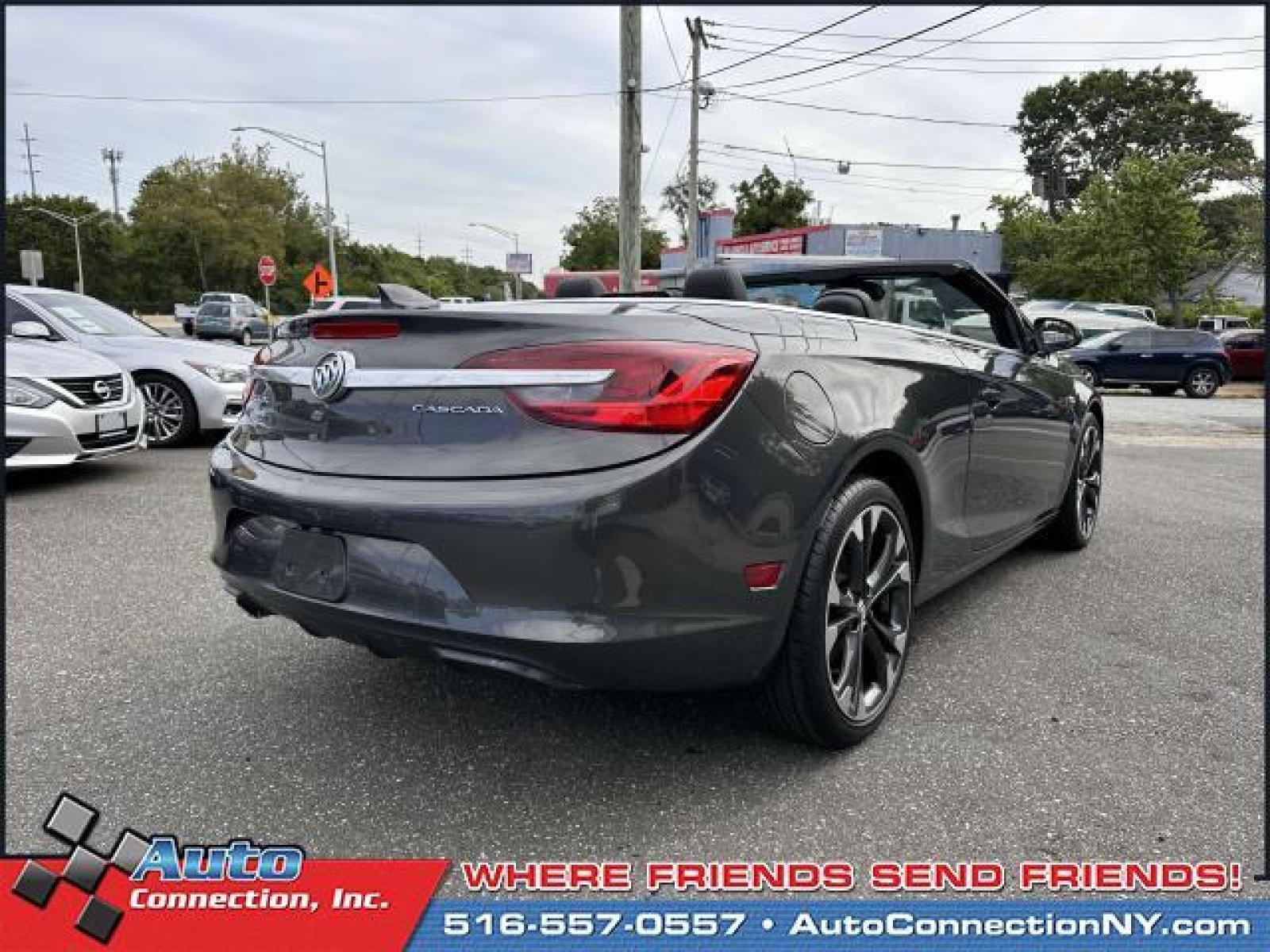2016 Graystone Metallic /Jet Black Buick Cascada 2dr Conv Premium (W04WT3N58GG) , Automatic transmission, located at 2860 Sunrise Hwy, Bellmore, NY, 11710, (516) 557-0557, 40.669529, -73.522118 - Photo #6
