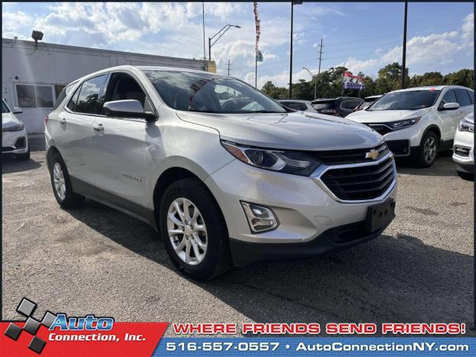 2020 Silver Ice Metallic /Jet Black Chevrolet Equinox AWD 4dr LT w/1LT (2GNAXUEV0L6) , N/A transmission, located at 2860 Sunrise Hwy, Bellmore, NY, 11710, (516) 557-0557, 40.669529, -73.522118 - With the many models available, this stylish 2020 Chevrolet Equinox will prove to be a model that you will be glad you checked out. Curious about how far this Equinox has been driven? The odometer reads 53755 miles. We never lose a deal on price! Appointments are recommended due to the fast turnove - Photo #0