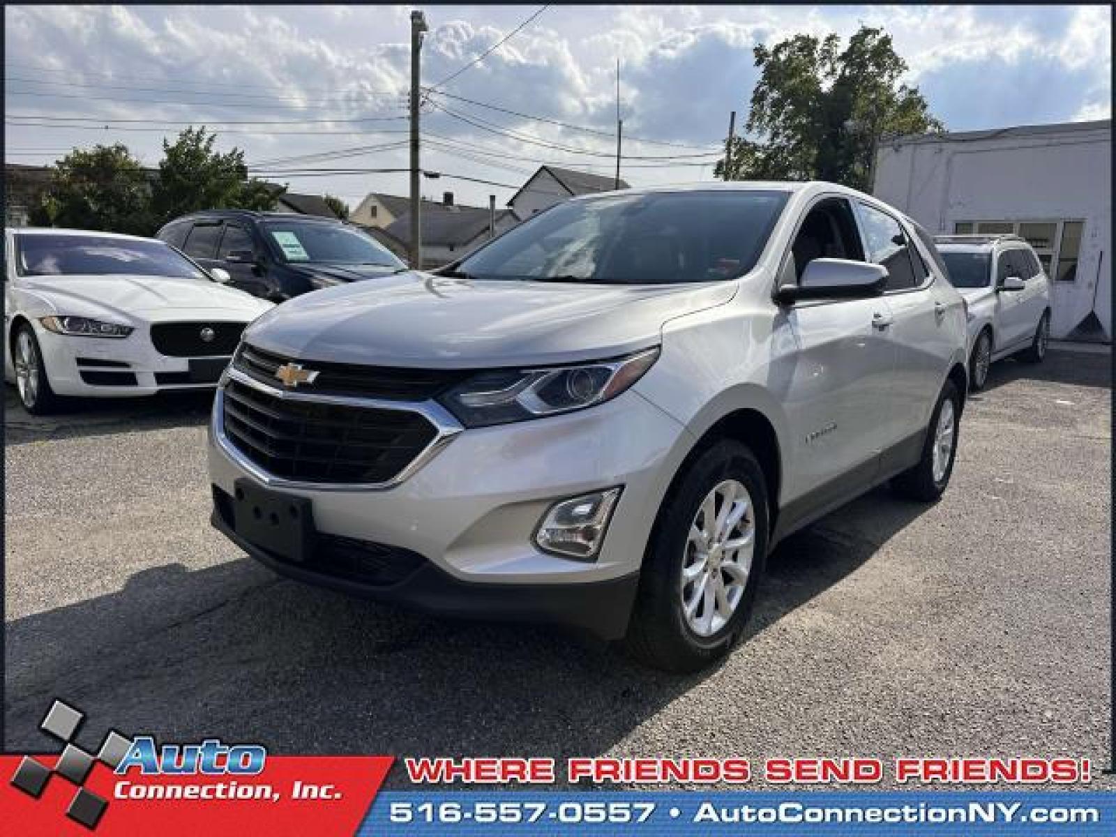 2020 Silver Ice Metallic /Jet Black Chevrolet Equinox AWD 4dr LT w/1LT (2GNAXUEV0L6) , N/A transmission, located at 2860 Sunrise Hwy, Bellmore, NY, 11710, (516) 557-0557, 40.669529, -73.522118 - With the many models available, this stylish 2020 Chevrolet Equinox will prove to be a model that you will be glad you checked out. Curious about how far this Equinox has been driven? The odometer reads 53755 miles. We never lose a deal on price! Appointments are recommended due to the fast turnove - Photo #2