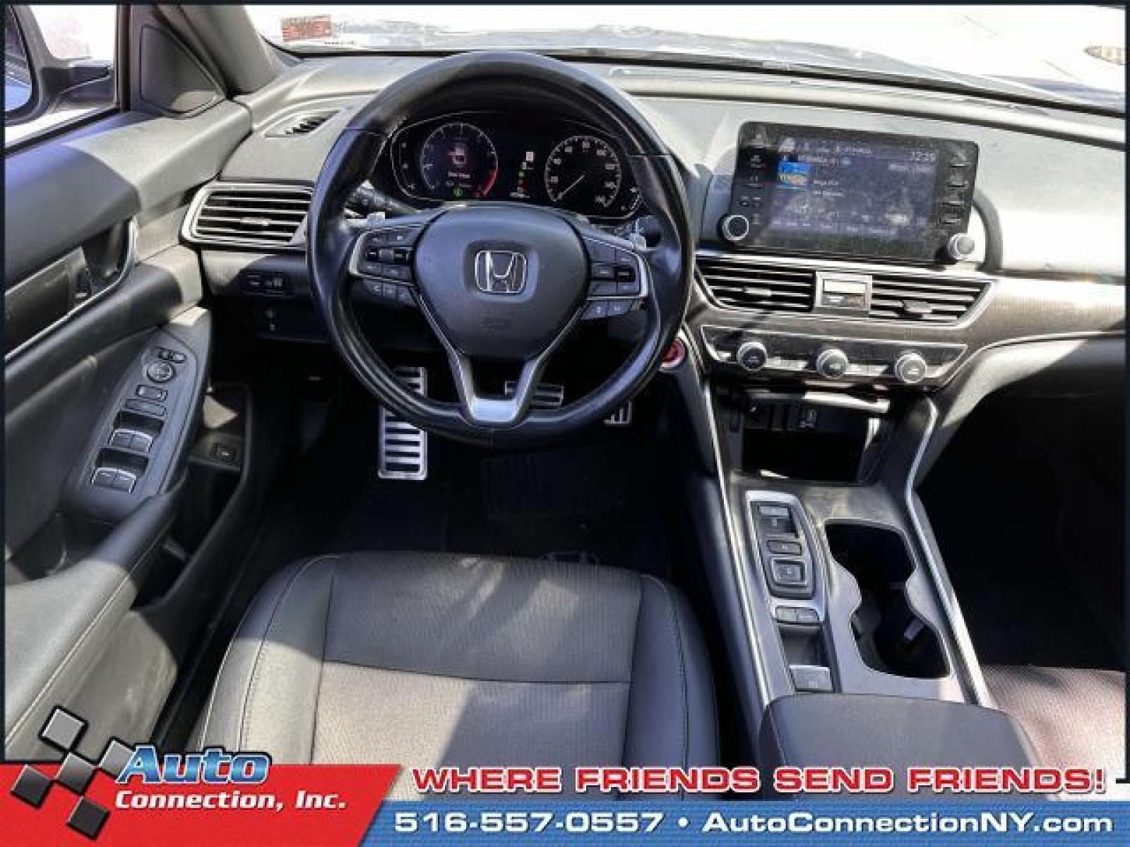 2020 Lunar Silver Metallic /Black Honda Accord Sedan Sport 2.0T Auto (1HGCV2F37LA) , Automatic transmission, located at 2860 Sunrise Hwy, Bellmore, NY, 11710, (516) 557-0557, 40.669529, -73.522118 - Designed to deliver superior performance and driving enjoyment, this 2020 Honda Accord Sedan is ready for you to drive home. This Accord Sedan has 75901 miles. We won't sell you a vehicle that we wouldn't sell our family. Adventure is calling! Drive it home today. All internet purchases include a 1 - Photo #11
