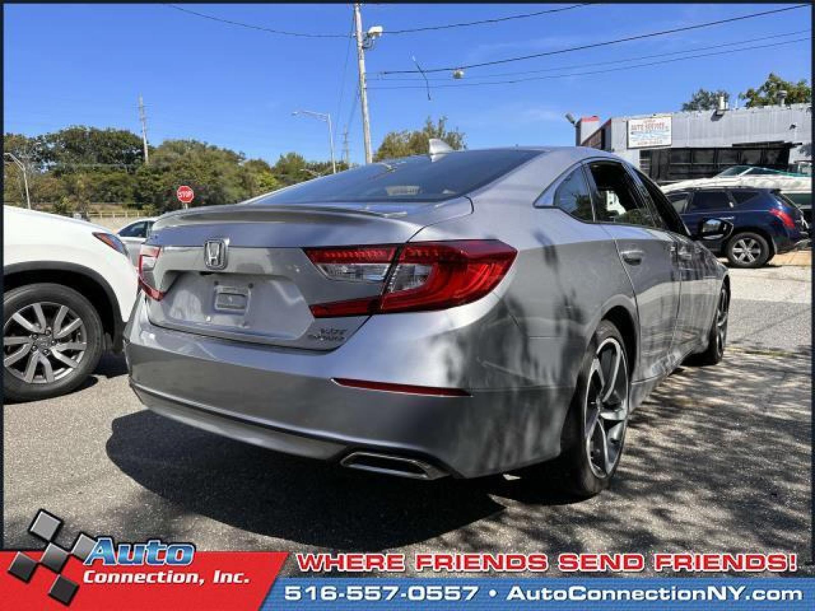2020 Lunar Silver Metallic /Black Honda Accord Sedan Sport 2.0T Auto (1HGCV2F37LA) , Automatic transmission, located at 2860 Sunrise Hwy, Bellmore, NY, 11710, (516) 557-0557, 40.669529, -73.522118 - Designed to deliver superior performance and driving enjoyment, this 2020 Honda Accord Sedan is ready for you to drive home. This Accord Sedan has 75901 miles. We won't sell you a vehicle that we wouldn't sell our family. Adventure is calling! Drive it home today. All internet purchases include a 1 - Photo #6