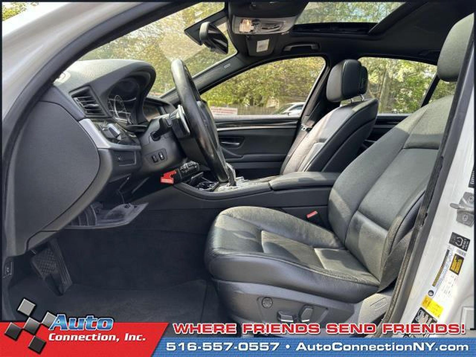 2013 Alpine White /Black BMW 5 Series 4dr Sdn 535i xDrive AWD (WBAFU7C50DD) , Automatic transmission, located at 2860 Sunrise Hwy, Bellmore, NY, 11710, (516) 557-0557, 40.669529, -73.522118 - Photo #8