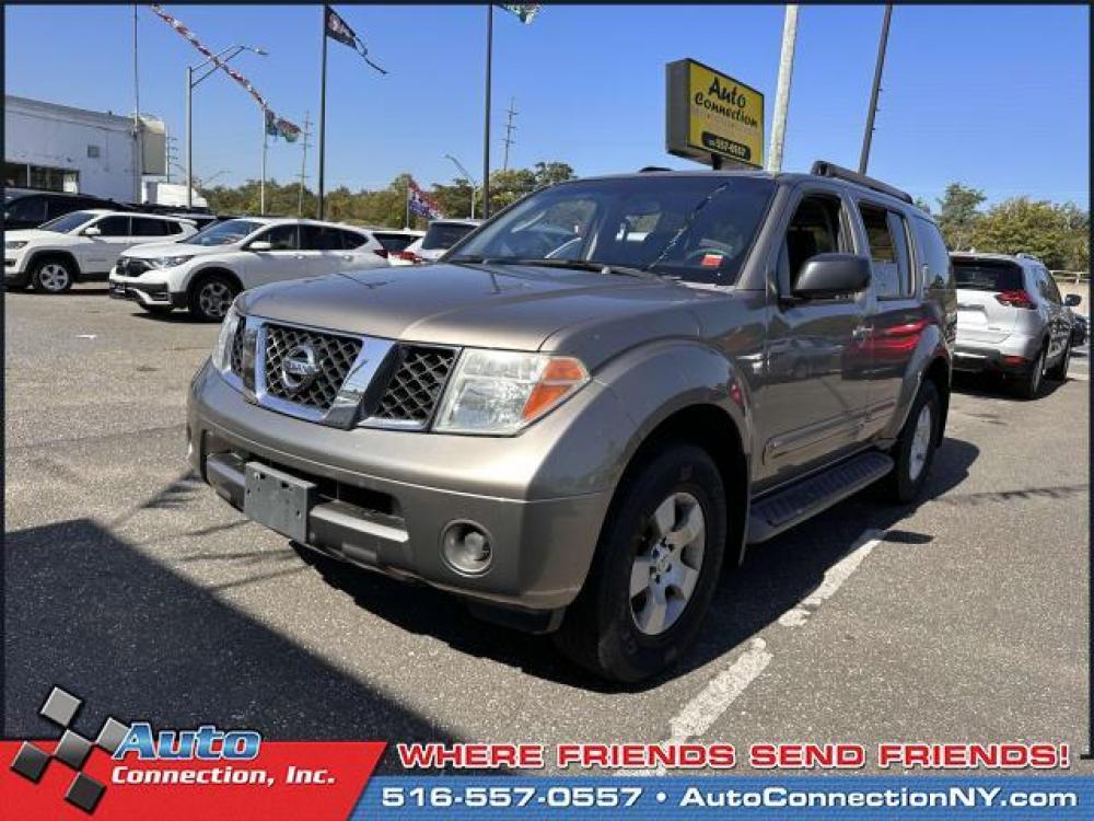 2006 Storm Gray Metallic /Graphite Nissan Pathfinder S 4WD (5N1AR18W96C) , Automatic transmission, located at 2860 Sunrise Hwy, Bellmore, NY, 11710, (516) 557-0557, 40.669529, -73.522118 - Designed to deliver a dependable ride with dazzling design, this 2006 Nissan Pathfinder is the total package! This Pathfinder has 94534 miles, and it has plenty more to go with you behind the wheel. Real cars. Real prices. Real people. If you're ready to make this your next vehicle, contact us to g - Photo #2