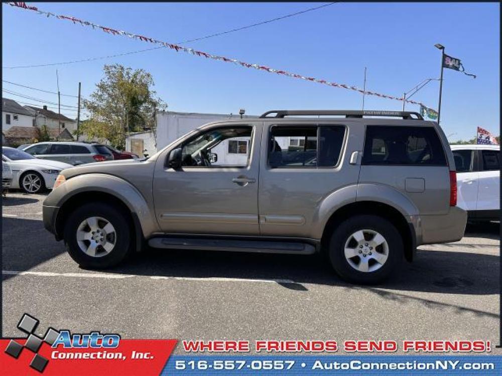 2006 Storm Gray Metallic /Graphite Nissan Pathfinder S 4WD (5N1AR18W96C) , Automatic transmission, located at 2860 Sunrise Hwy, Bellmore, NY, 11710, (516) 557-0557, 40.669529, -73.522118 - Designed to deliver a dependable ride with dazzling design, this 2006 Nissan Pathfinder is the total package! This Pathfinder has 94534 miles, and it has plenty more to go with you behind the wheel. Real cars. Real prices. Real people. If you're ready to make this your next vehicle, contact us to g - Photo #4