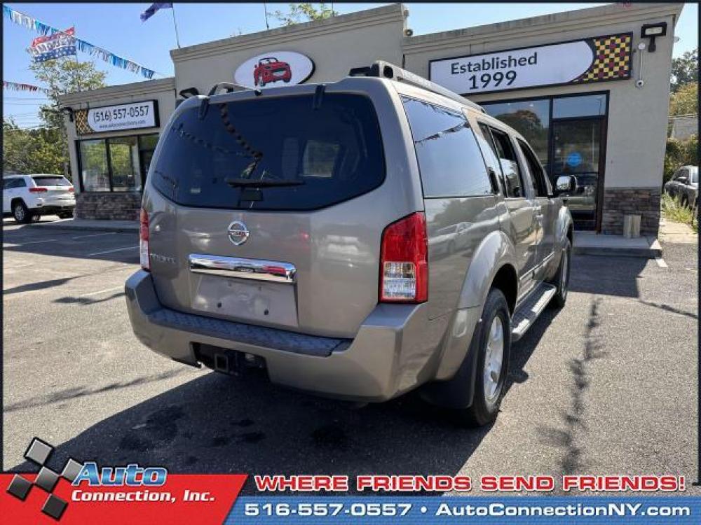 2006 Storm Gray Metallic /Graphite Nissan Pathfinder S 4WD (5N1AR18W96C) , Automatic transmission, located at 2860 Sunrise Hwy, Bellmore, NY, 11710, (516) 557-0557, 40.669529, -73.522118 - Designed to deliver a dependable ride with dazzling design, this 2006 Nissan Pathfinder is the total package! This Pathfinder has 94534 miles, and it has plenty more to go with you behind the wheel. Real cars. Real prices. Real people. If you're ready to make this your next vehicle, contact us to g - Photo #6