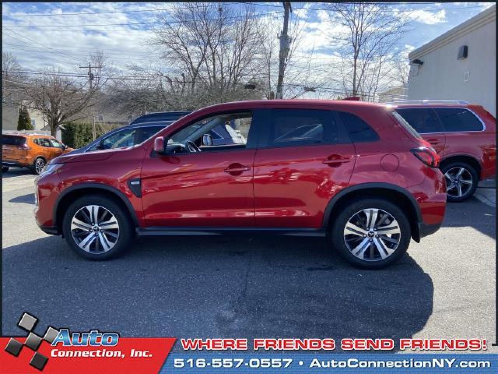 2021 Red Diamond /Black Mitsubishi Outlander Sport LE 2.0 CVT (JA4APUAU8MU) , Automatic transmission, located at 2860 Sunrise Hwy, Bellmore, NY, 11710, (516) 557-0557, 40.669529, -73.522118 - You'll enjoy the open roads and city streets in this 2021 Mitsubishi Outlander Sport. This Outlander Sport offers you 24469 miles, and will be sure to give you many more. Real cars. Real prices. Real people. Not finding what you're looking for? Give us your feedback. All internet purchases include - Photo #4