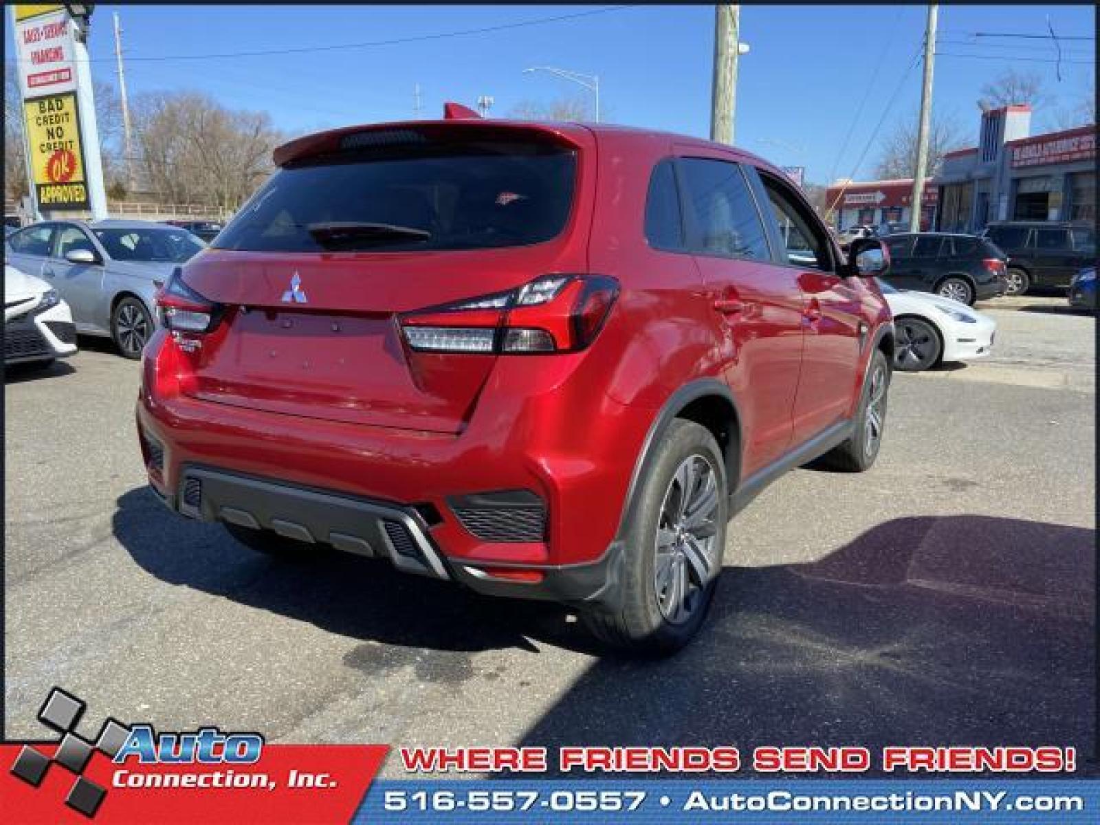 2021 Red Diamond /Black Mitsubishi Outlander Sport LE 2.0 CVT (JA4APUAU8MU) , Automatic transmission, located at 2860 Sunrise Hwy, Bellmore, NY, 11710, (516) 557-0557, 40.669529, -73.522118 - You'll enjoy the open roads and city streets in this 2021 Mitsubishi Outlander Sport. This Outlander Sport offers you 24469 miles, and will be sure to give you many more. Real cars. Real prices. Real people. Not finding what you're looking for? Give us your feedback. All internet purchases include - Photo #6