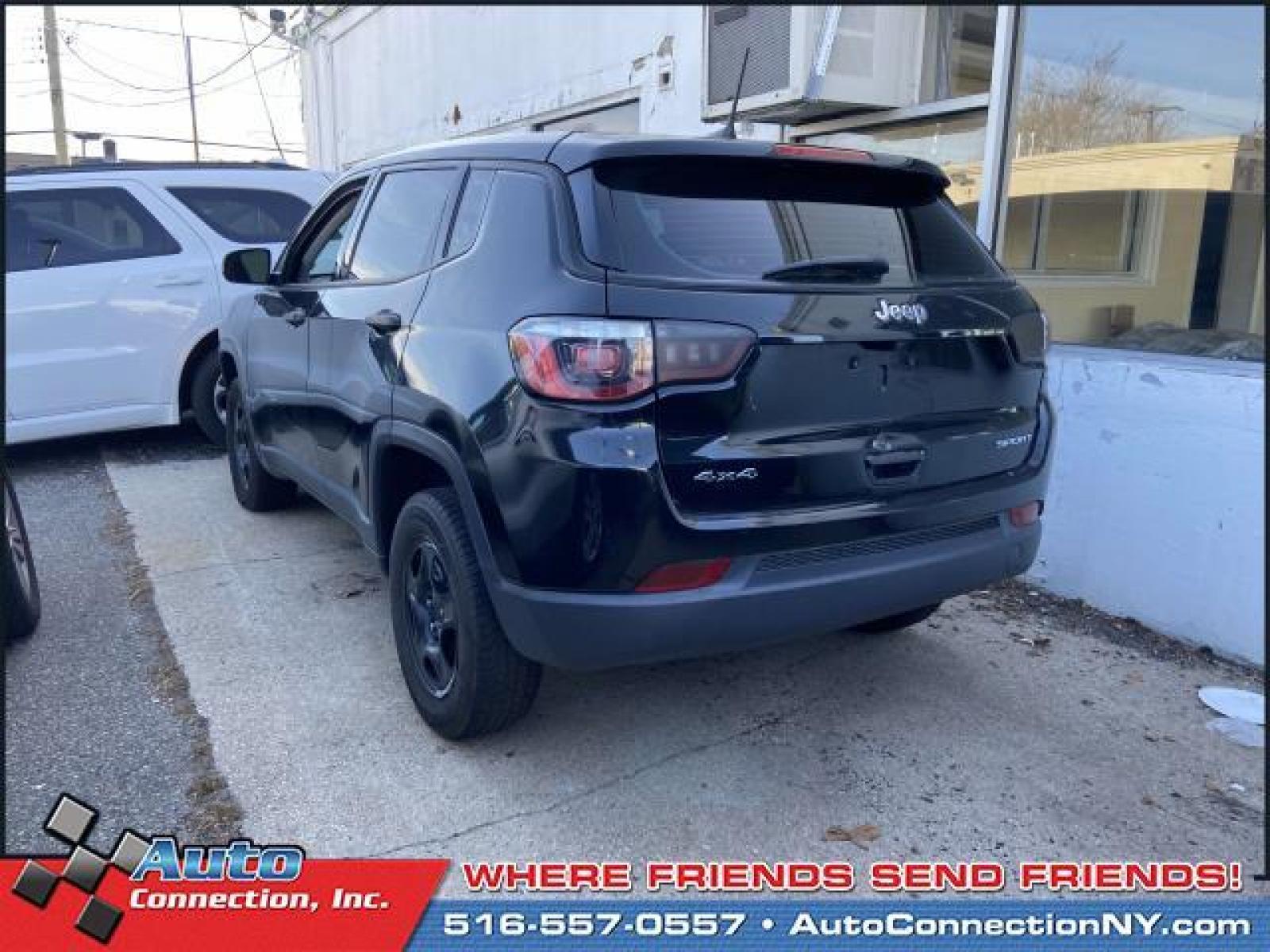 2020 Diamond Black Crystal Pearlcoat /Black Jeep Compass Sport 4x4 (3C4NJDAB5LT) , Automatic transmission, located at 2860 Sunrise Hwy, Bellmore, NY, 11710, (516) 557-0557, 40.669529, -73.522118 - Designed to deliver superior performance and driving enjoyment, this 2020 Jeep Compass is ready for you to drive home. This Compass has 33091 miles, and it has plenty more to go with you behind the wheel. We crush the competition on price and service. Take home the car of your dreams today. All int - Photo #4