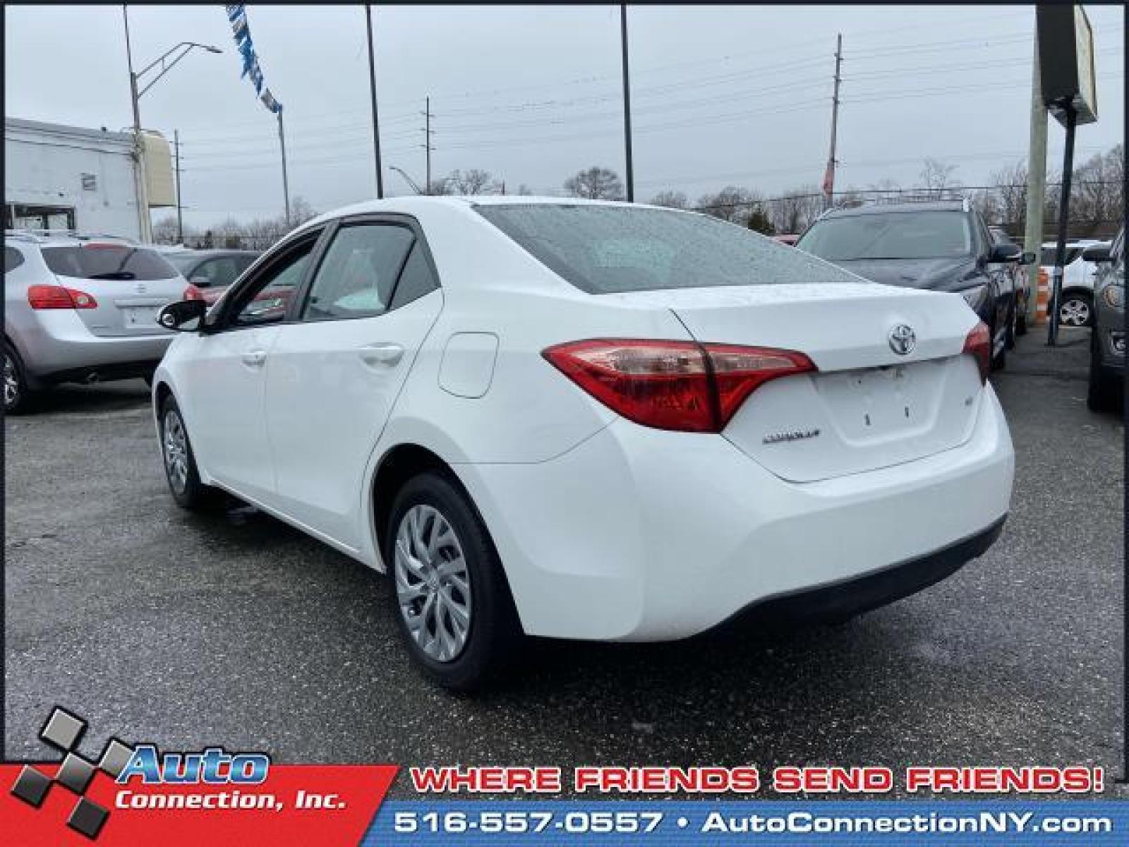 2018 Blizzard Pearl /Black Toyota Corolla LE CVT (Natl) (2T1BURHE8JC) , Automatic transmission, located at 2860 Sunrise Hwy, Bellmore, NY, 11710, (516) 557-0557, 40.669529, -73.522118 - This 2018 Toyota Corolla is a dream machine designed to dazzle you! This Corolla has 42419 miles. You'll always feel welcome at Auto Connection. The open road is calling! Drive it home today. All internet purchases include a 12 mo/ 12000 mile protection plan. All internet purchase prices are displa - Photo #7