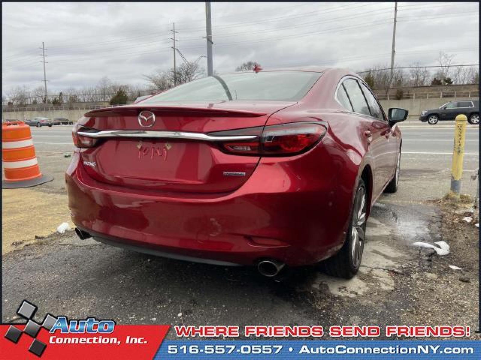 2020 Soul Red Crystal Metallic /Black Mazda MAZDA6 Grand Touring Reserve Auto (JM1GL1WY0L1) , Automatic transmission, located at 2860 Sunrise Hwy, Bellmore, NY, 11710, (516) 557-0557, 40.669529, -73.522118 - Why compromise between fun and function when you can have it all in this 2020 Mazda MAZDA6? This MAZDA6 has 41541 miles, and it has plenty more to go with you behind the wheel. We try to make the purchase process as easy and as hassle-free as possible. Ready for immediate delivery. All internet pur - Photo #5
