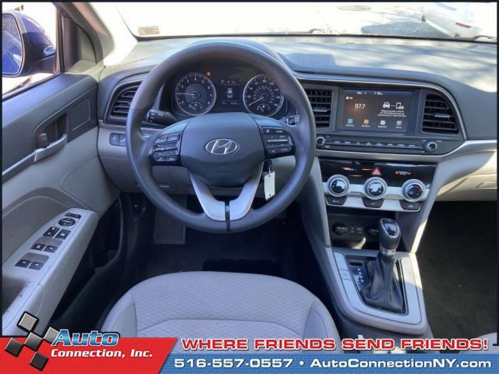 2019 Lakeside Blue /Beige Hyundai Elantra SEL Auto (5NPD84LF5KH) , Automatic transmission, located at 2860 Sunrise Hwy, Bellmore, NY, 11710, (516) 557-0557, 40.669529, -73.522118 - Every time you get behind the wheel of this 2019 Hyundai Elantra, you'll be so happy you took it home from Auto Connection. Curious about how far this Elantra has been driven? The odometer reads 58420 miles. We always appreciate your business at Auto Connection. Schedule now for a test drive before - Photo #10