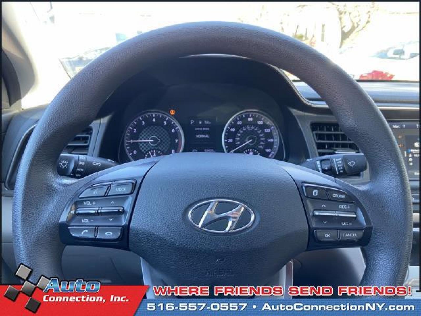 2019 Lakeside Blue /Beige Hyundai Elantra SEL Auto (5NPD84LF5KH) , Automatic transmission, located at 2860 Sunrise Hwy, Bellmore, NY, 11710, (516) 557-0557, 40.669529, -73.522118 - Every time you get behind the wheel of this 2019 Hyundai Elantra, you'll be so happy you took it home from Auto Connection. Curious about how far this Elantra has been driven? The odometer reads 58420 miles. We always appreciate your business at Auto Connection. Schedule now for a test drive before - Photo #29