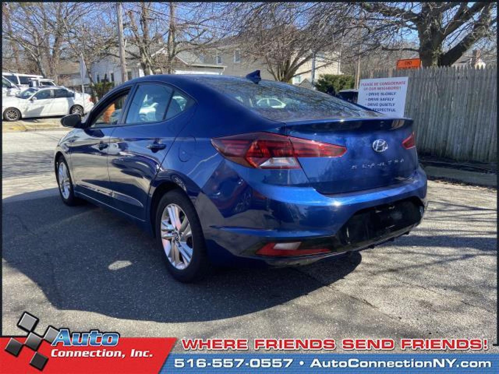 2019 Lakeside Blue /Beige Hyundai Elantra SEL Auto (5NPD84LF5KH) , Automatic transmission, located at 2860 Sunrise Hwy, Bellmore, NY, 11710, (516) 557-0557, 40.669529, -73.522118 - Every time you get behind the wheel of this 2019 Hyundai Elantra, you'll be so happy you took it home from Auto Connection. Curious about how far this Elantra has been driven? The odometer reads 58420 miles. We always appreciate your business at Auto Connection. Schedule now for a test drive before - Photo #4
