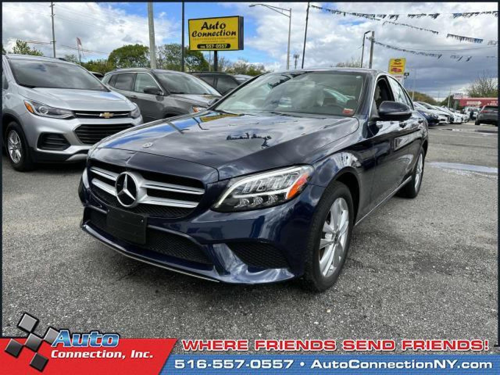 2020 Lunar Blue Metallic /AMG Silk Beige Mercedes-Benz C-Class C 300 4MATIC Sedan (WDDWF8EBXLR) , Automatic transmission, located at 2860 Sunrise Hwy, Bellmore, NY, 11710, (516) 557-0557, 40.669529, -73.522118 - Want to know the secret ingredient to this 2020 Mercedes-Benz C-Class? This C-Class has 48449 miles. Buy with confidence knowing you're getting the best price and the best service. Stop by the showroom for a test drive; your dream car is waiting! All internet purchases include a 12 mo/ 12000 mile p - Photo #2