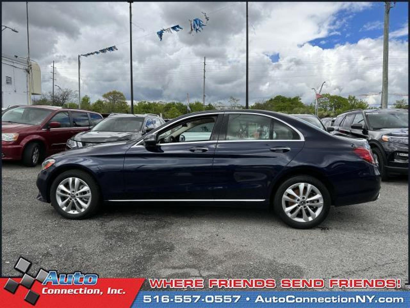 2020 Lunar Blue Metallic /AMG Silk Beige Mercedes-Benz C-Class C 300 4MATIC Sedan (WDDWF8EBXLR) , Automatic transmission, located at 2860 Sunrise Hwy, Bellmore, NY, 11710, (516) 557-0557, 40.669529, -73.522118 - Want to know the secret ingredient to this 2020 Mercedes-Benz C-Class? This C-Class has 48449 miles. Buy with confidence knowing you're getting the best price and the best service. Stop by the showroom for a test drive; your dream car is waiting! All internet purchases include a 12 mo/ 12000 mile p - Photo #4