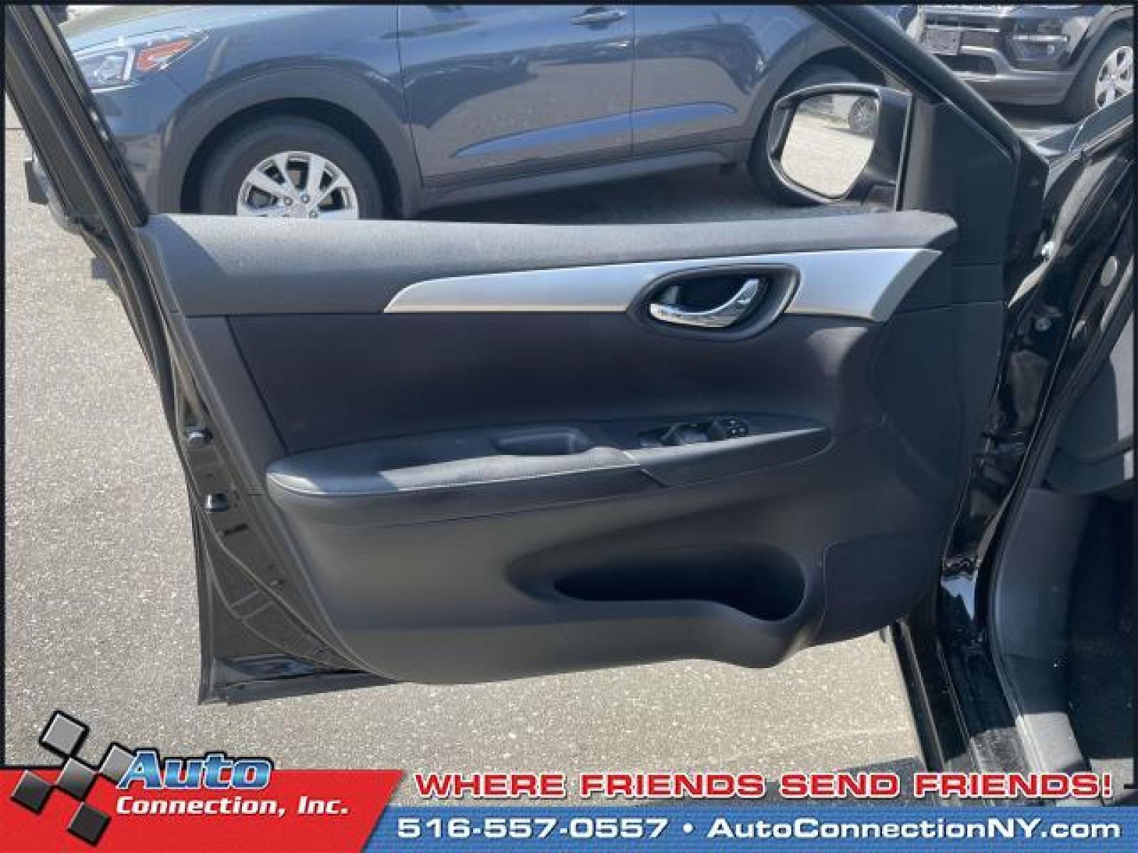 2017 Super Black /Charcoal Nissan Sentra S CVT (3N1AB7APXHY) , Automatic transmission, located at 2860 Sunrise Hwy, Bellmore, NY, 11710, (516) 557-0557, 40.669529, -73.522118 - Form meets function with the 2017 Nissan Sentra. This Sentra has been driven with care for 54594 miles. Real cars. Real prices. Real people. Experience it for yourself now. All internet purchases include a 12 mo/ 12000 mile protection plan. All internet purchase prices are displayed with a $1995 tr - Photo #15