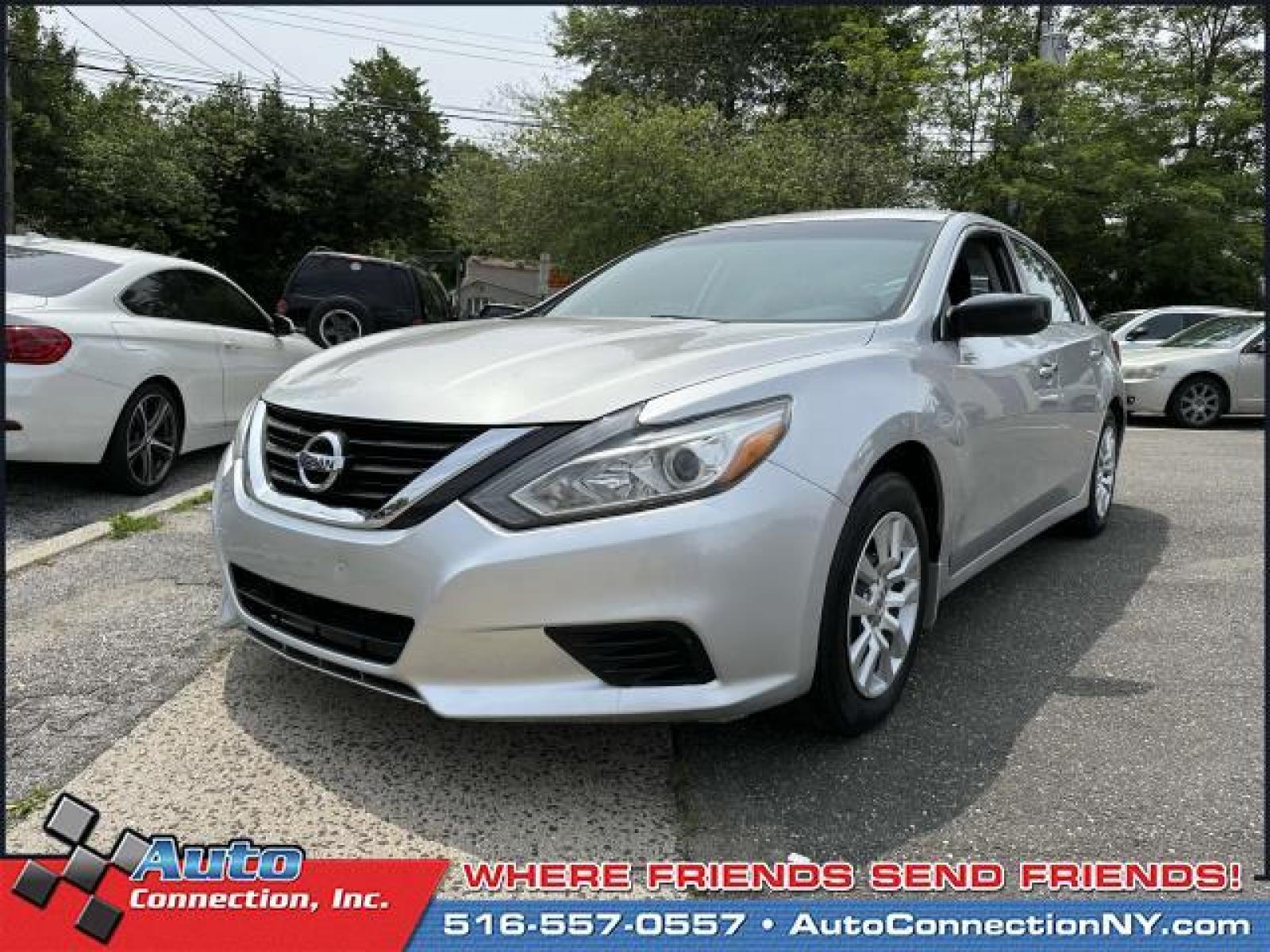 2018 Brilliant Silver /Charcoal Nissan Altima 2.5 S Sedan (1N4AL3AP3JC) , Automatic transmission, located at 2860 Sunrise Hwy, Bellmore, NY, 11710, (516) 557-0557, 40.669529, -73.522118 - You'll have a memorable drive every time you start this 2018 Nissan Altima up. Curious about how far this Altima has been driven? The odometer reads 63087 miles. We bring you so many options because we know you deserve choices. Ready for immediate delivery. All internet purchases include a 12 mo/ 1 - Photo #2