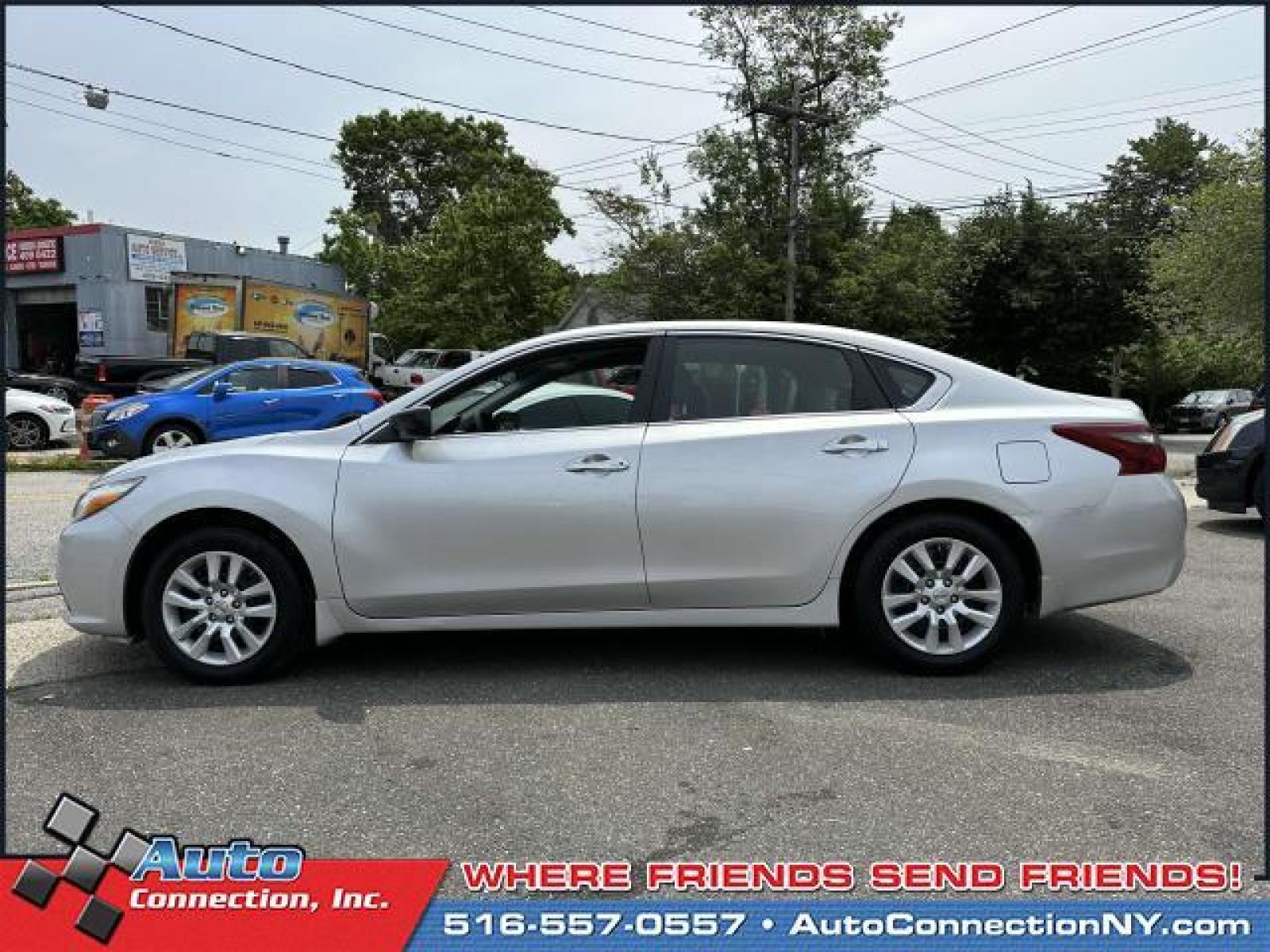 2018 Brilliant Silver /Charcoal Nissan Altima 2.5 S Sedan (1N4AL3AP3JC) , Automatic transmission, located at 2860 Sunrise Hwy, Bellmore, NY, 11710, (516) 557-0557, 40.669529, -73.522118 - You'll have a memorable drive every time you start this 2018 Nissan Altima up. Curious about how far this Altima has been driven? The odometer reads 63087 miles. We bring you so many options because we know you deserve choices. Ready for immediate delivery. All internet purchases include a 12 mo/ 1 - Photo #4