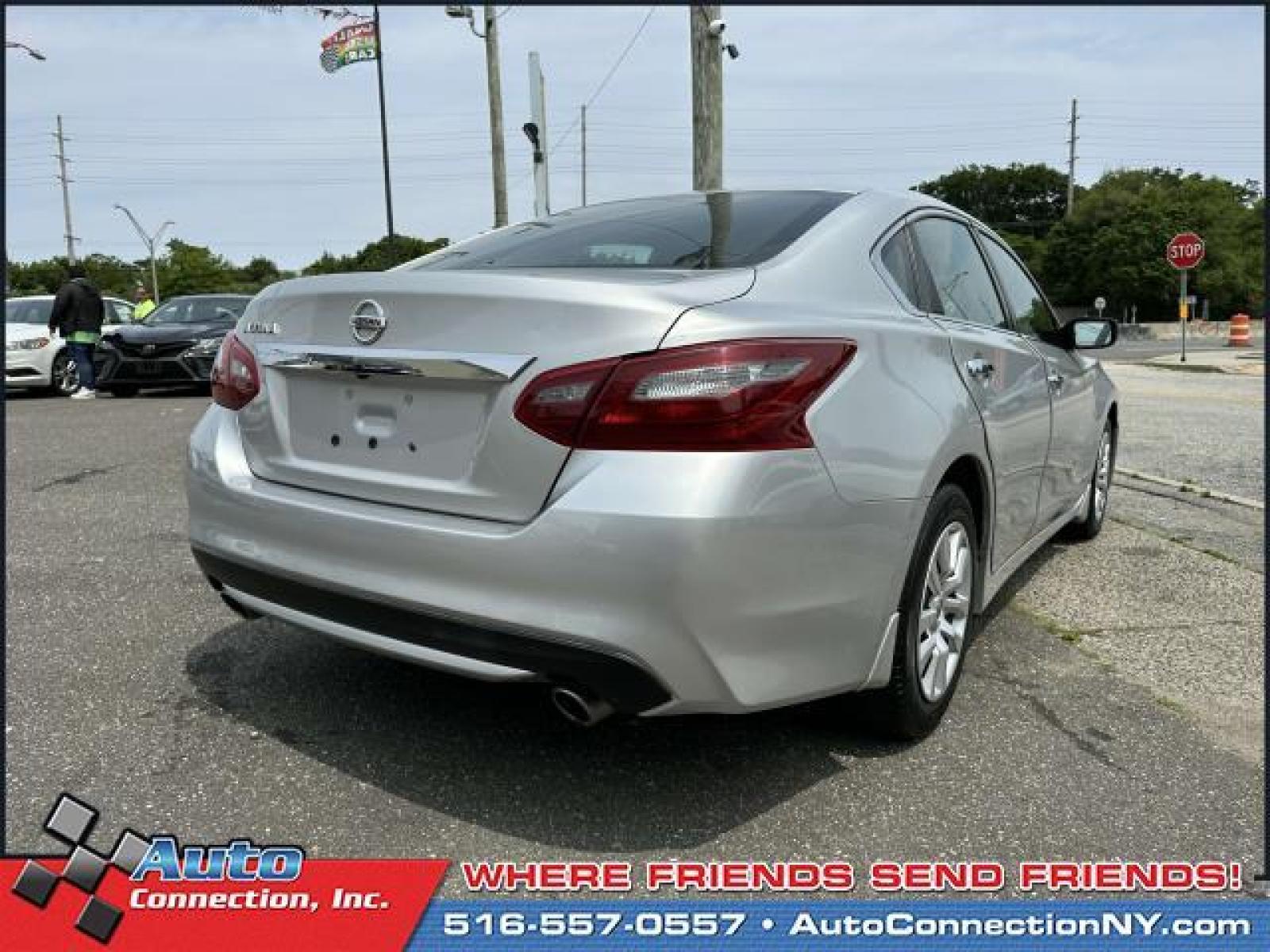 2018 Brilliant Silver /Charcoal Nissan Altima 2.5 S Sedan (1N4AL3AP3JC) , Automatic transmission, located at 2860 Sunrise Hwy, Bellmore, NY, 11710, (516) 557-0557, 40.669529, -73.522118 - You'll have a memorable drive every time you start this 2018 Nissan Altima up. Curious about how far this Altima has been driven? The odometer reads 63087 miles. We bring you so many options because we know you deserve choices. Ready for immediate delivery. All internet purchases include a 12 mo/ 1 - Photo #6