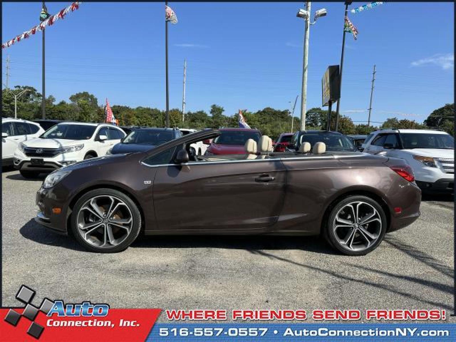 2016 Toasted Coconut Metallic /Light Neutral Buick Cascada 2dr Conv Premium (W04WT3N50GG) , Automatic transmission, located at 2860 Sunrise Hwy, Bellmore, NY, 11710, (516) 557-0557, 40.669529, -73.522118 - Photo #4