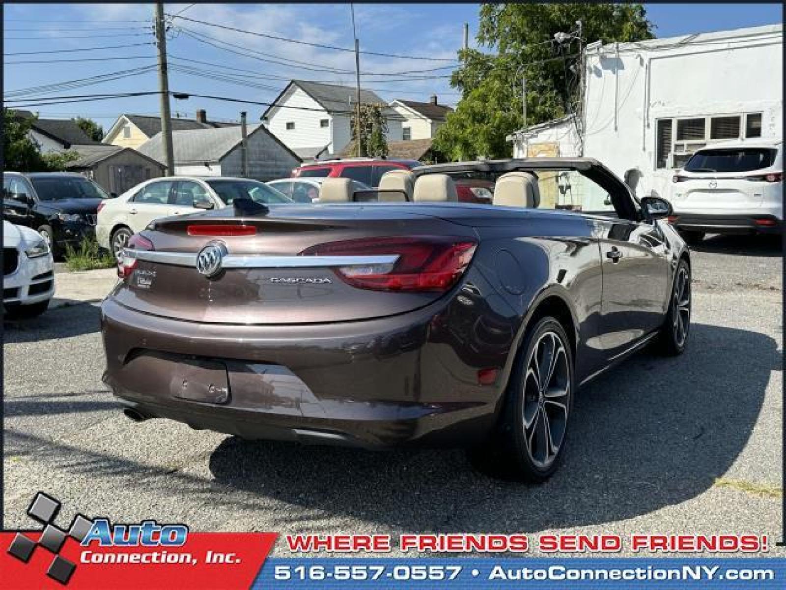 2016 Toasted Coconut Metallic /Light Neutral Buick Cascada 2dr Conv Premium (W04WT3N50GG) , Automatic transmission, located at 2860 Sunrise Hwy, Bellmore, NY, 11710, (516) 557-0557, 40.669529, -73.522118 - Form meets function with the 2016 Buick Cascada. This Cascada has been driven with care for 65563 miles. With more vehicles and deals than you know what to do with, you'll love the options we have for you. Do not Hesitate on such a great offer. All internet purchases include a 12 mo/ 12000 mile pro - Photo #6