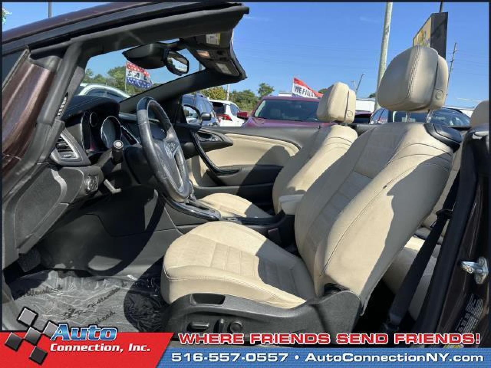 2016 Toasted Coconut Metallic /Light Neutral Buick Cascada 2dr Conv Premium (W04WT3N50GG) , Automatic transmission, located at 2860 Sunrise Hwy, Bellmore, NY, 11710, (516) 557-0557, 40.669529, -73.522118 - Photo #8
