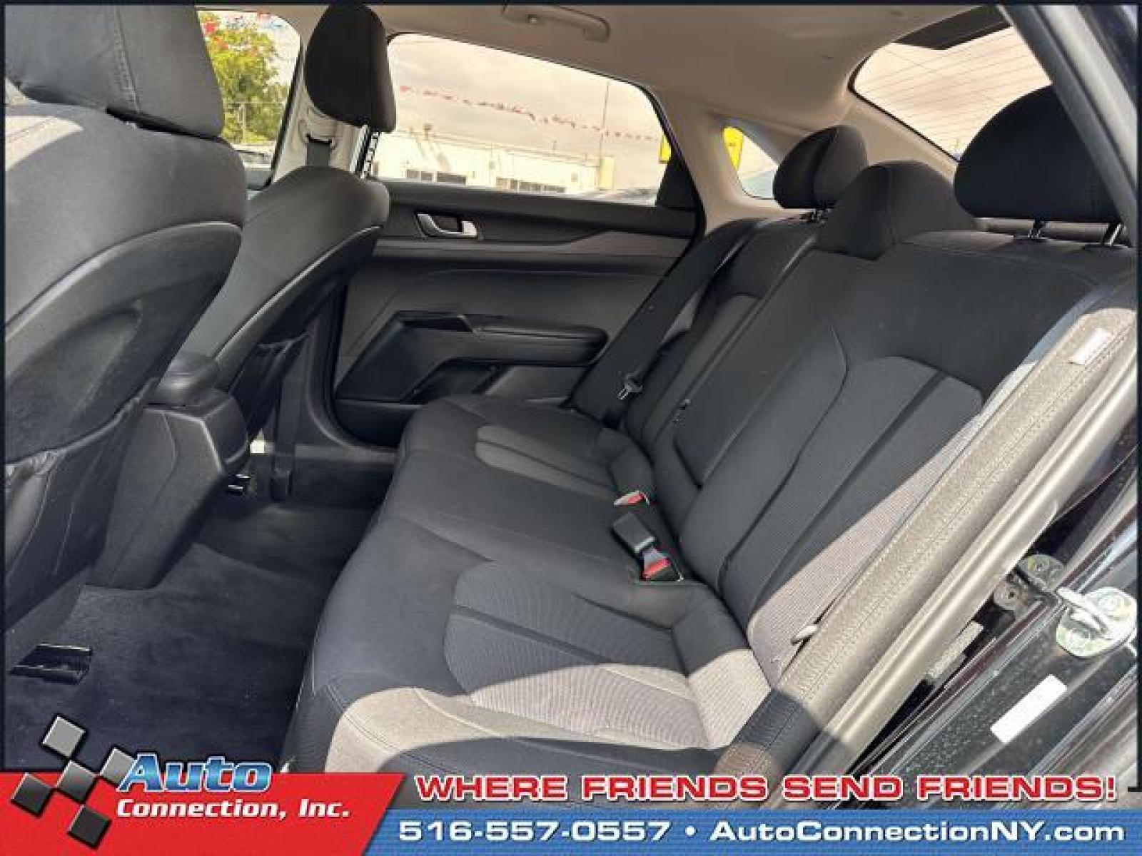 2021 Ebony Black /Black Kia K5 LXS Auto FWD (5XXG14J29MG) , Automatic transmission, located at 2860 Sunrise Hwy, Bellmore, NY, 11710, (516) 557-0557, 40.669529, -73.522118 - Want to know the secret ingredient to this 2021 Kia K5? This K5 has traveled 58095 miles, and is ready for you to drive it for many more. Real cars. Real prices. Real people. Schedule now for a test drive before this model is gone. All internet purchases include a 12 mo/ 12000 mile protection plan. - Photo #11