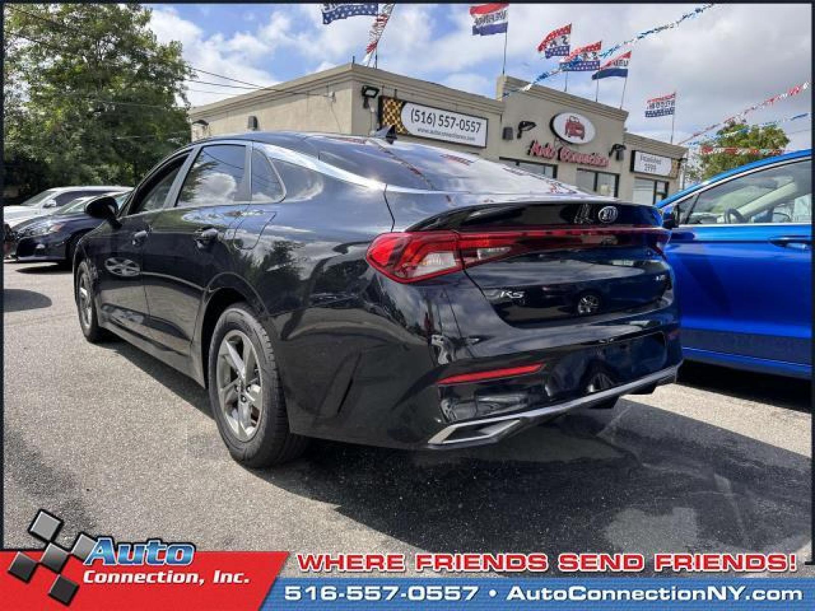 2021 Ebony Black /Black Kia K5 LXS Auto FWD (5XXG14J29MG) , Automatic transmission, located at 2860 Sunrise Hwy, Bellmore, NY, 11710, (516) 557-0557, 40.669529, -73.522118 - Want to know the secret ingredient to this 2021 Kia K5? This K5 has traveled 58095 miles, and is ready for you to drive it for many more. Real cars. Real prices. Real people. Schedule now for a test drive before this model is gone. All internet purchases include a 12 mo/ 12000 mile protection plan. - Photo #5