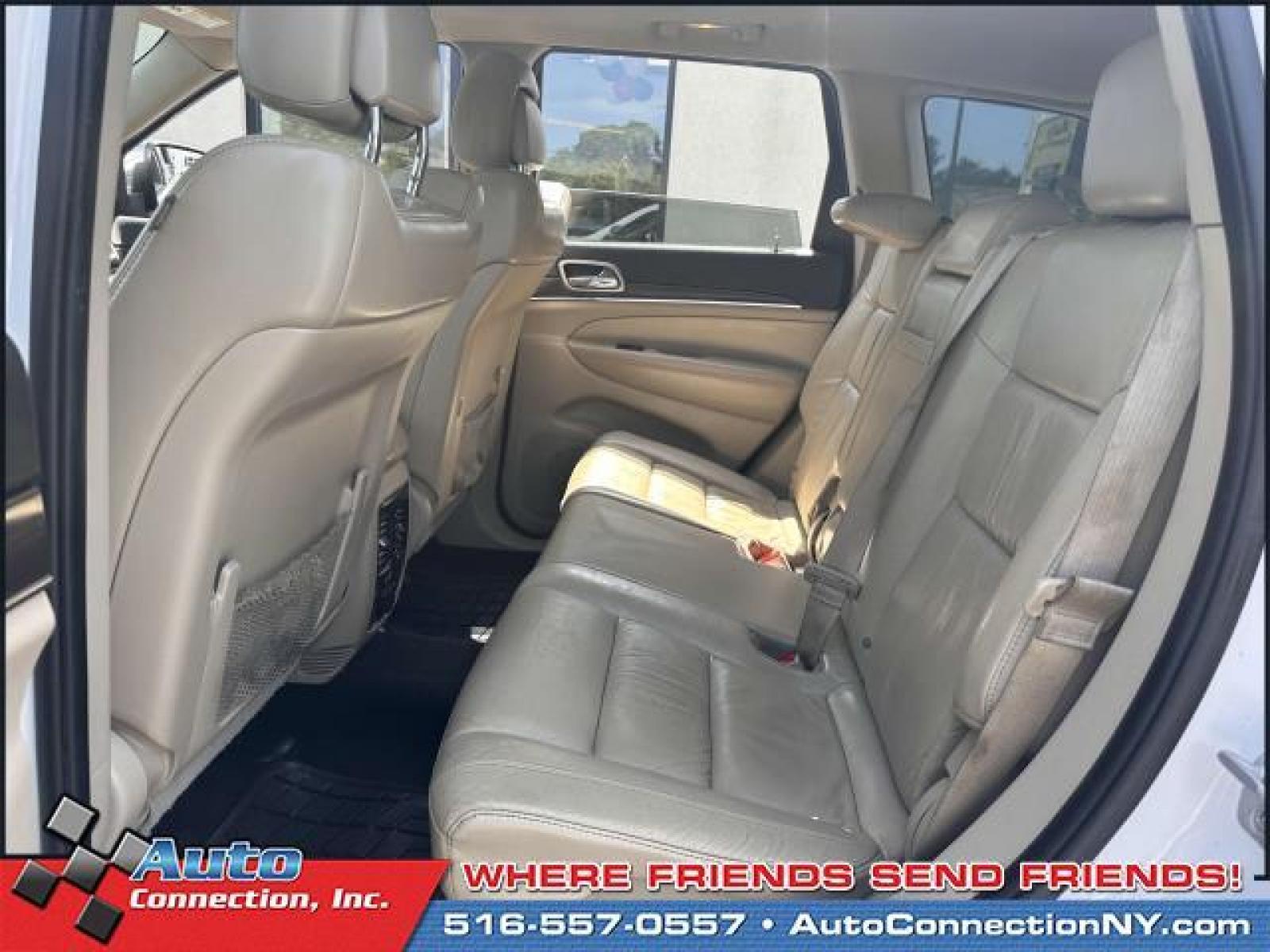 2014 Bright White Clearcoat /Black/Lt Frost Beige Jeep Grand Cherokee 4WD 4dr Limited (1C4RJFBG6EC) , Automatic transmission, located at 2860 Sunrise Hwy, Bellmore, NY, 11710, (516) 557-0557, 40.669529, -73.522118 - Get lots for your money with this 2014 Jeep Grand Cherokee. Curious about how far this Grand Cherokee has been driven? The odometer reads 125814 miles. Your happiness is our No. 1 priority. Adventure is calling! Drive it home today. All internet purchases include a 12 mo/ 12000 mile protection plan - Photo #13