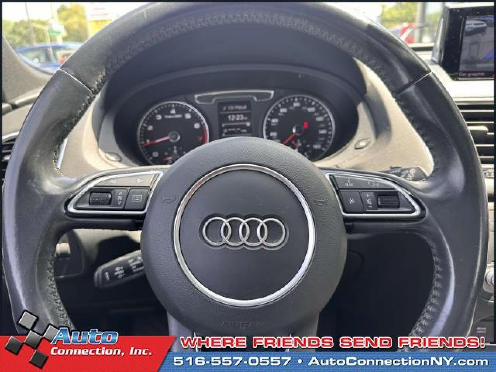 2018 Daytona Gray Pearl Effect /Black Audi Q3 2.0 TFSI Premium quattro AWD (WA1ECCFS3JR) , Automatic transmission, located at 2860 Sunrise Hwy, Bellmore, NY, 11710, (516) 557-0557, 40.669529, -73.522118 - Every time you get behind the wheel of this 2018 Audi Q3, you'll be so happy you took it home from Auto Connection. Curious about how far this Q3 has been driven? The odometer reads 44884 miles. At Auto Connection, it's all about you and your happiness. Call today to speak to any of our sale associ - Photo #19