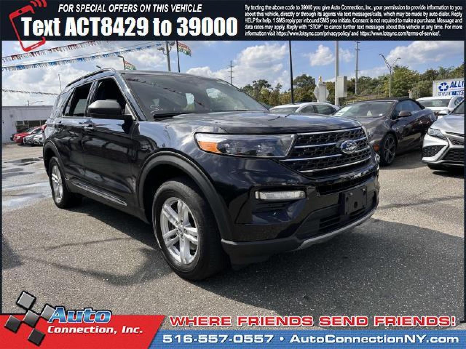 2020 Agate Black Metallic /Ebony Ford Explorer XLT 4WD (1FMSK8DH9LG) , Automatic transmission, located at 2860 Sunrise Hwy, Bellmore, NY, 11710, (516) 557-0557, 40.669529, -73.522118 - We are overstocked and making deals on models such as this 2020 Ford Explorer. This Explorer offers you 36802 miles, and will be sure to give you many more. We never lose a deal on price! Not finding what you're looking for? Give us your feedback. All internet purchases include a 12 mo/ 12000 mile - Photo #0