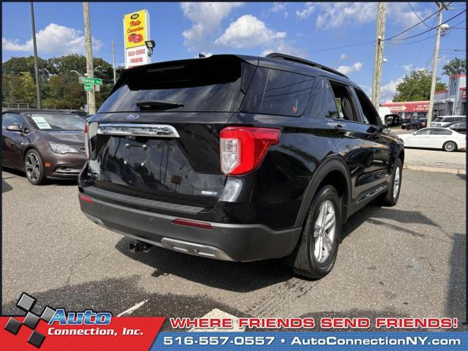 2020 Agate Black Metallic /Ebony Ford Explorer XLT 4WD (1FMSK8DH9LG) , Automatic transmission, located at 2860 Sunrise Hwy, Bellmore, NY, 11710, (516) 557-0557, 40.669529, -73.522118 - We are overstocked and making deals on models such as this 2020 Ford Explorer. This Explorer offers you 36802 miles, and will be sure to give you many more. We never lose a deal on price! Not finding what you're looking for? Give us your feedback. All internet purchases include a 12 mo/ 12000 mile - Photo #3