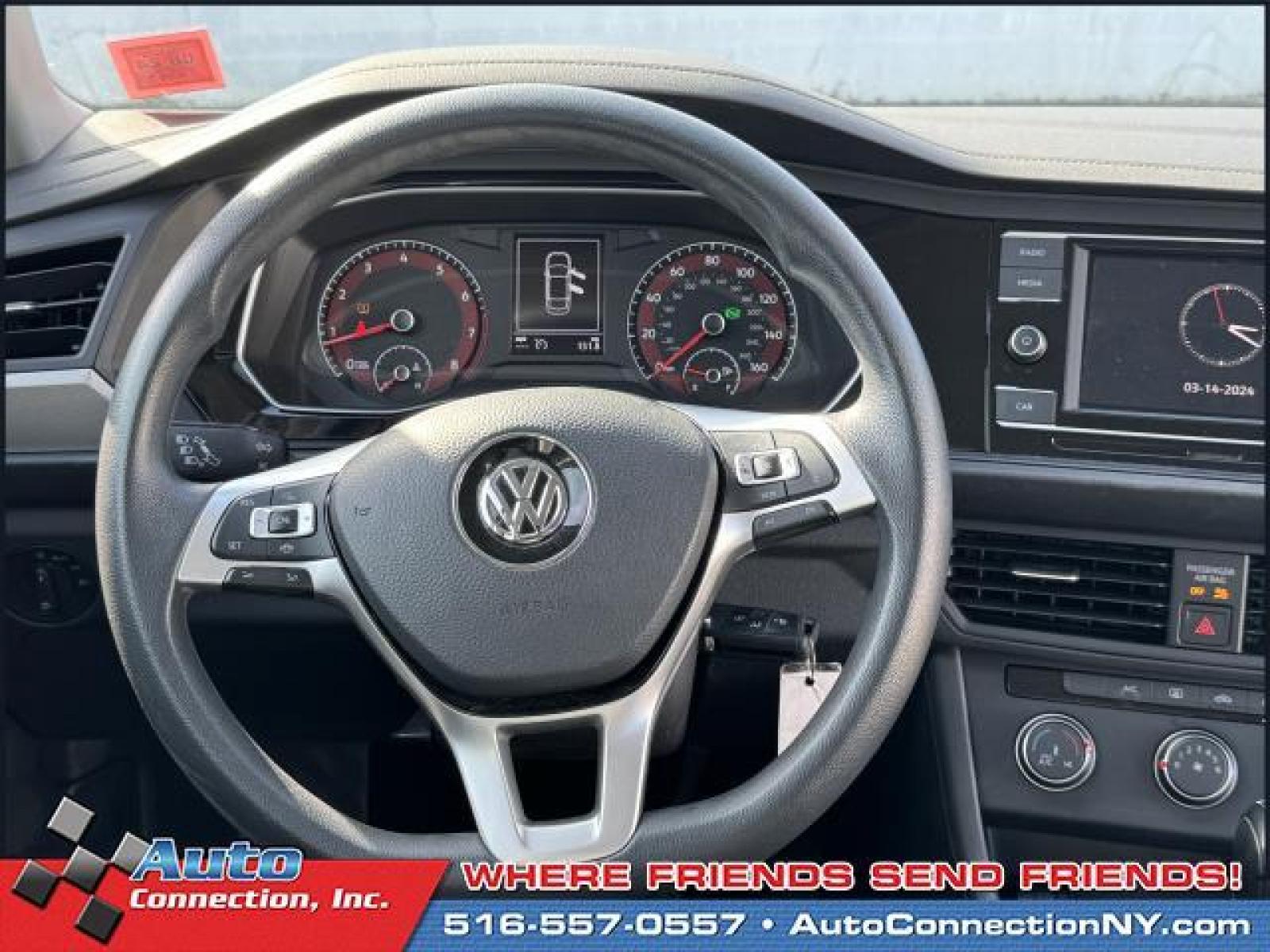 2019 Pyrite Silver Metallic /Titan Black Volkswagen Jetta S Auto w/SULEV (3VWC57BU6KM) , Automatic transmission, located at 2860 Sunrise Hwy, Bellmore, NY, 11710, (516) 557-0557, 40.669529, -73.522118 - Form meets function with the 2019 Volkswagen Jetta. This Jetta has 69185 miles, and it has plenty more to go with you behind the wheel. At Auto Connection, we don't just sell cars; we take care of our customers' needs first. Experience it for yourself now. All internet purchases include a 12 mo/ 12 - Photo #21