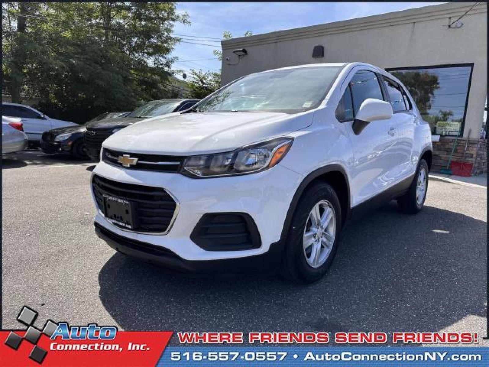 2020 Summit White /Jet Black Chevrolet TRAX FWD 4dr LS (KL7CJKSB3LB) , Automatic transmission, located at 2860 Sunrise Hwy, Bellmore, NY, 11710, (516) 557-0557, 40.669529, -73.522118 - Get lots for your money with this 2020 Chevrolet TRAX. This TRAX has 21394 miles, and it has plenty more to go with you behind the wheel. With more vehicles and deals than you know what to do with, you'll love the options we have for you. Start driving today. All internet purchases include a 12 mo/ - Photo #2