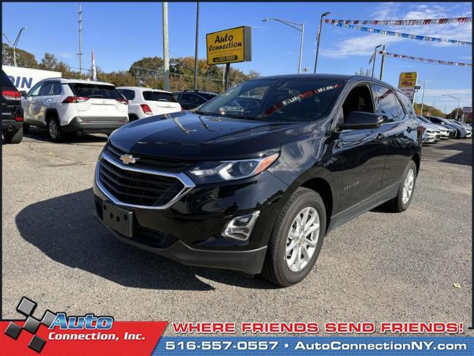 2019 Mosaic Black Metallic /Jet Black Chevrolet Equinox AWD 4dr LT w/2FL (2GNAXTEV6K6) , Automatic transmission, located at 2860 Sunrise Hwy, Bellmore, NY, 11710, (516) 557-0557, 40.669529, -73.522118 - You'll start looking for excuses to drive once you get behind the wheel of this 2019 Chevrolet Equinox! This Equinox has been driven with care for 14191 miles. We crush the competition on price and service. Not finding what you're looking for? Give us your feedback. All internet purchases include a - Photo #2