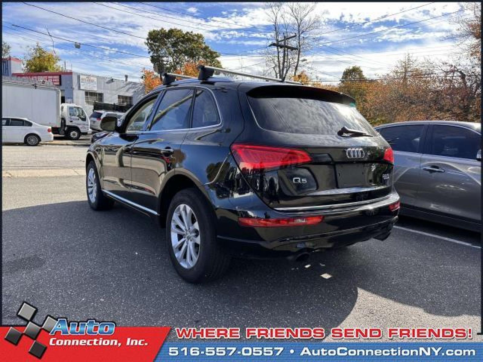 2017 Brilliant Black /Pistachio Beige Audi Q5 2.0 TFSI Premium (WA1C2AFP6HA) , Automatic transmission, located at 2860 Sunrise Hwy, Bellmore, NY, 11710, (516) 557-0557, 40.669529, -73.522118 - With a mix of style and luxury, you'll be excited to jump into this 2017 Audi Q5 every morning. This Q5 has 65176 miles. We bring you so many options because we know you deserve choices. Ready for immediate delivery. All internet purchases include a 12 mo/ 12000 mile protection plan. All internet p - Photo #6