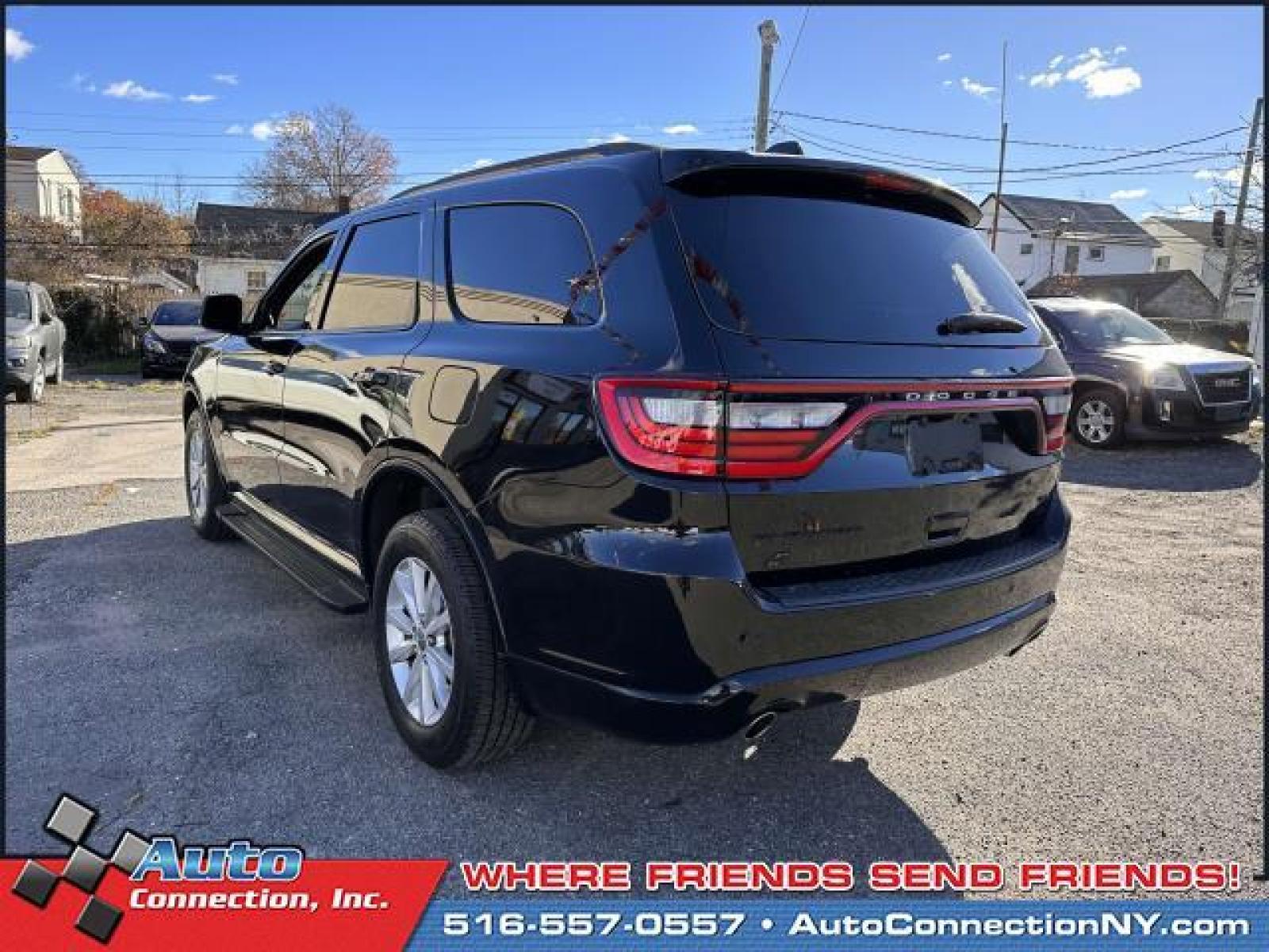 2018 DB Black Clearcoat /Black Dodge Durango GT AWD (1C4RDJDG3JC) , Automatic transmission, located at 2860 Sunrise Hwy, Bellmore, NY, 11710, (516) 557-0557, 40.669529, -73.522118 - After you get a look at this beautiful 2018 Dodge Durango, you'll wonder what took you so long to go check it out! This Durango has traveled 55703 miles, and is ready for you to drive it for many more. We bring you so many options because we know you deserve choices. Call today to speak to any of o - Photo #5