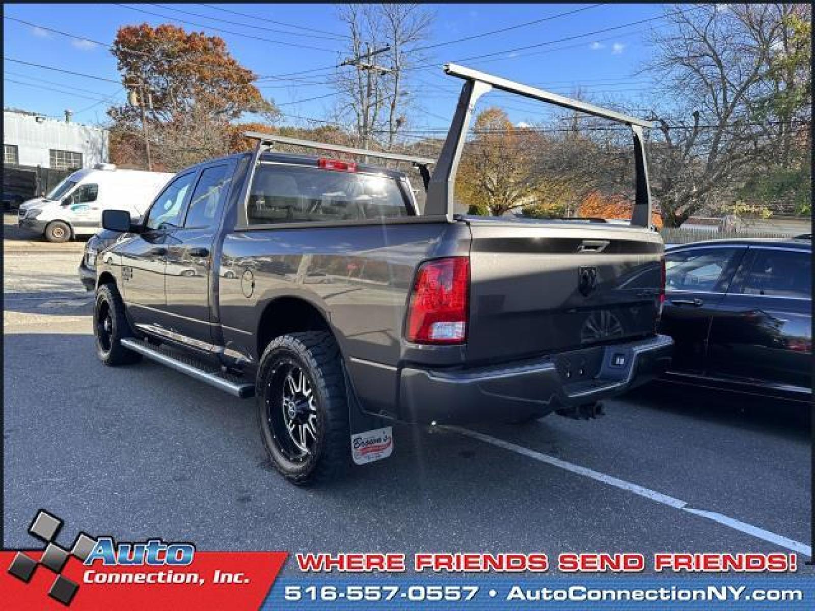 2019 Granite Crystal Metallic Clearcoat /Diesel Gray/Black Ram 1500 Classic Express 4x4 Quad Cab 6'4 Box (1C6RR7FG4KS) , Automatic transmission, located at 2860 Sunrise Hwy, Bellmore, NY, 11710, (516) 557-0557, 40.669529, -73.522118 - Why compromise between fun and function when you can have it all in this 2019 Ram 1500 Classic? This 1500 Classic offers you 60596 miles, and will be sure to give you many more. We always appreciate your business at Auto Connection. Get a fast and easy price quote. All internet purchases include a - Photo #5